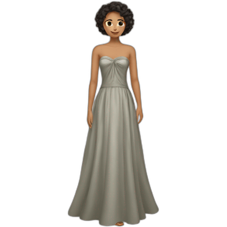 Aine aoal gown emoji