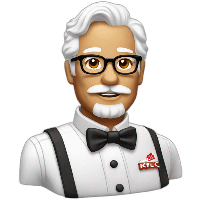 Colonel Sanders KFC emoji