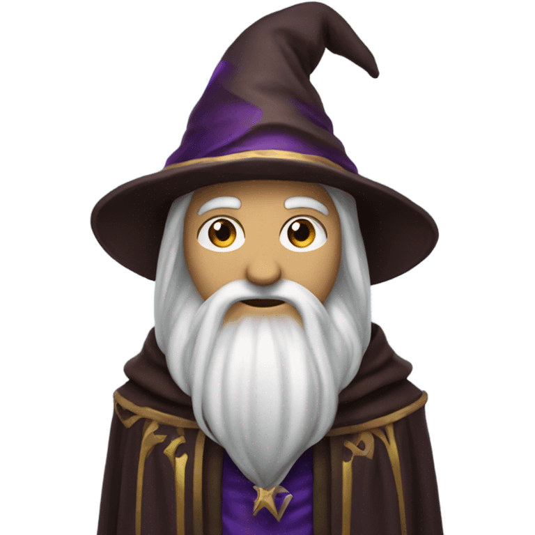 a wizard with magician vibe wearing cloak  emoji