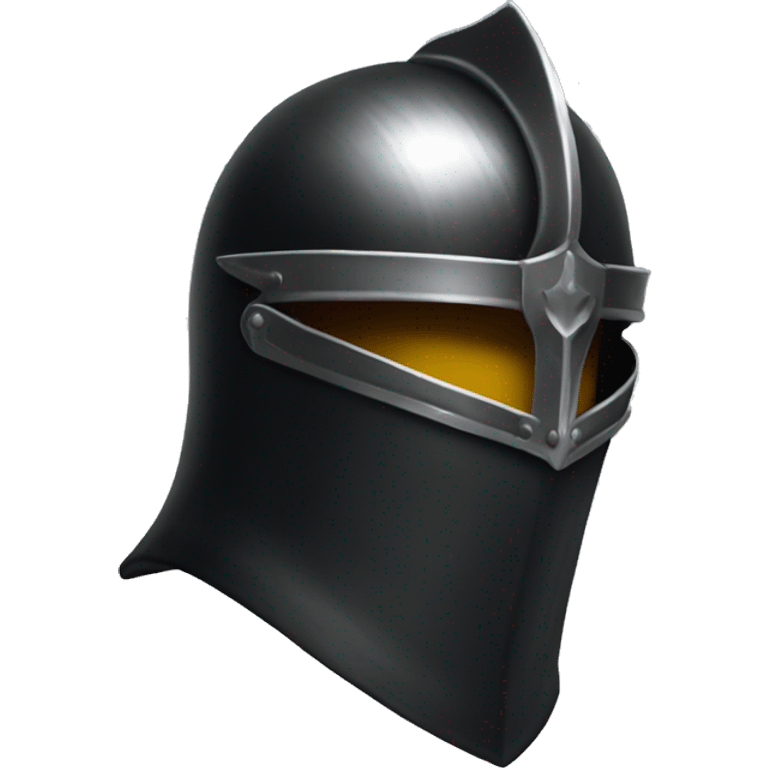 knight black helmet fantasy emoji