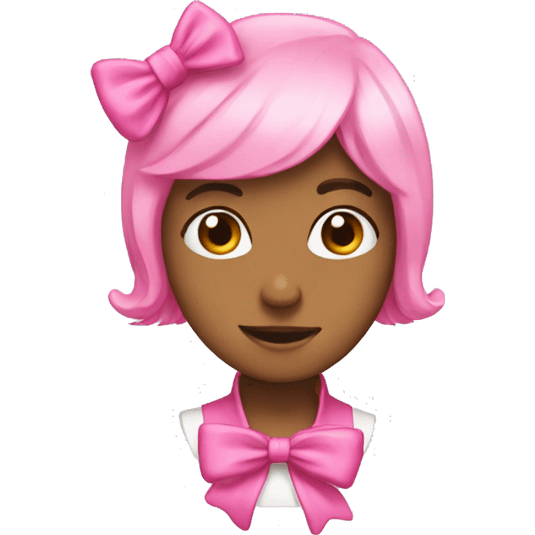  pinkbow emoji