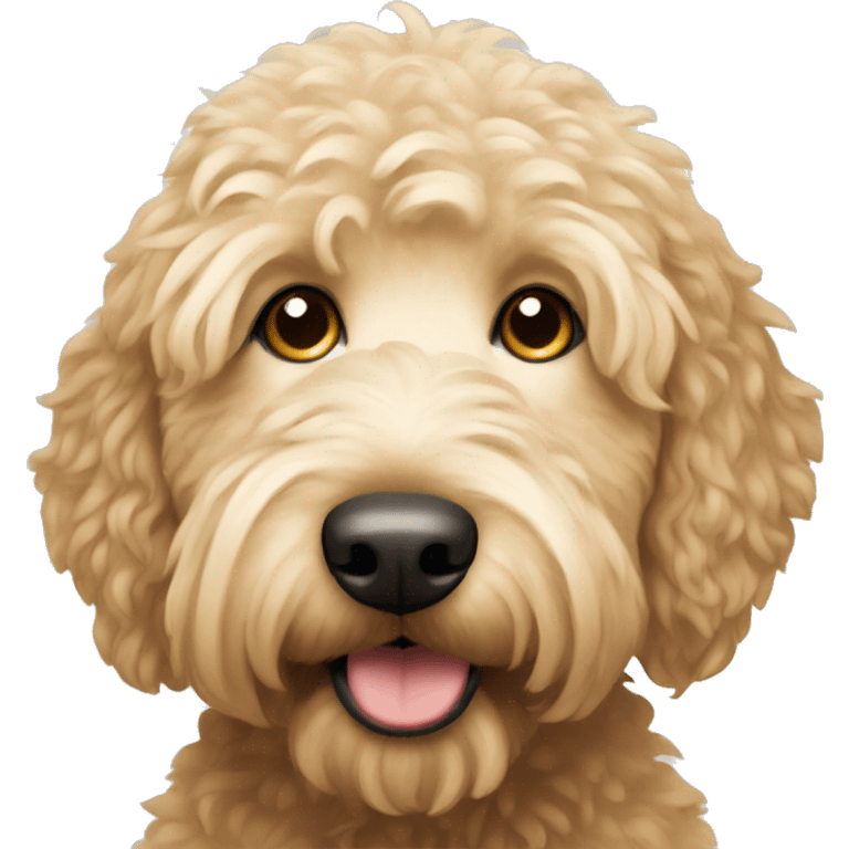 Golden doodle emoji