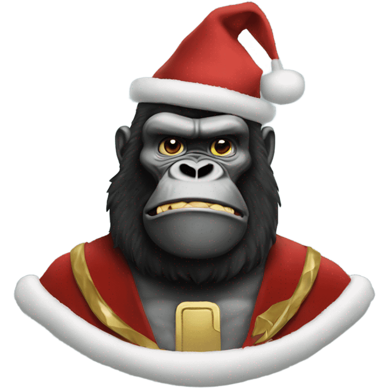 King Kong santa emoji