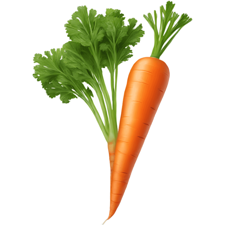 Long veiny carrot emoji