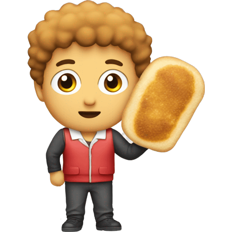 milanesa con pure emoji