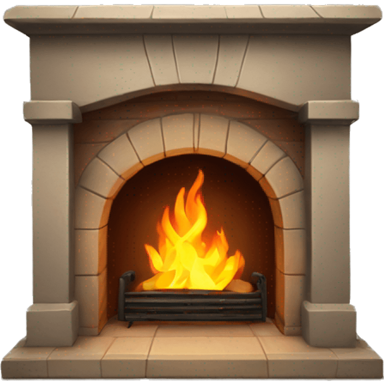 Fire place  emoji