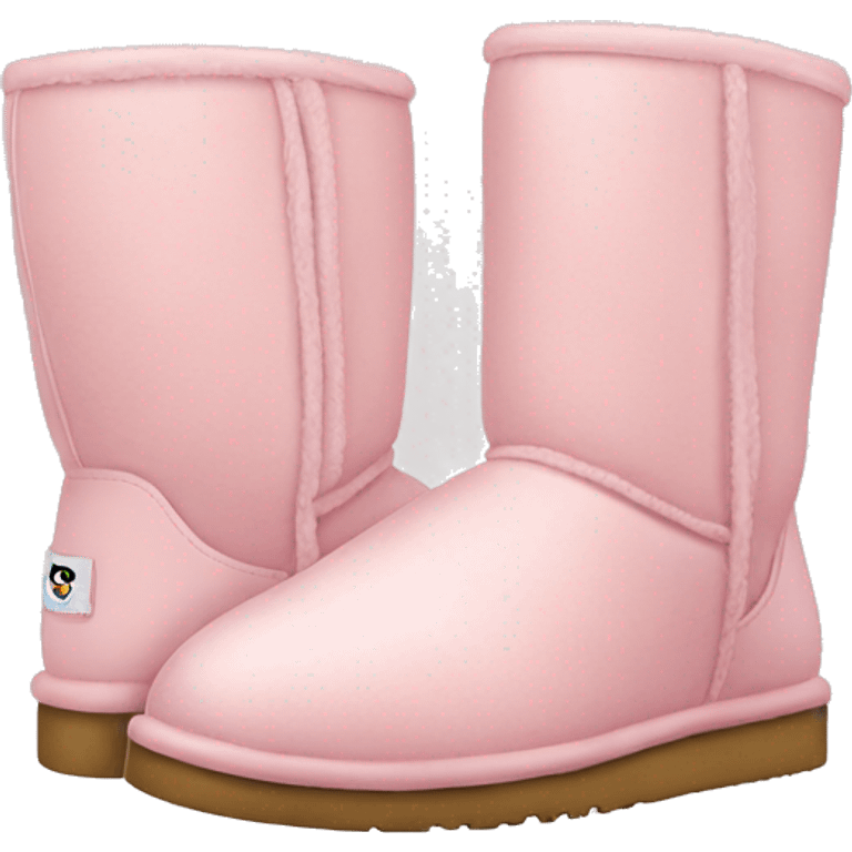 light pink uggs emoji