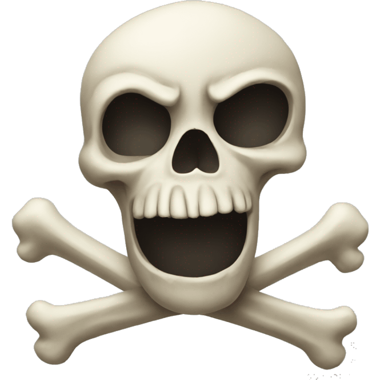 skull and crossbones emoji