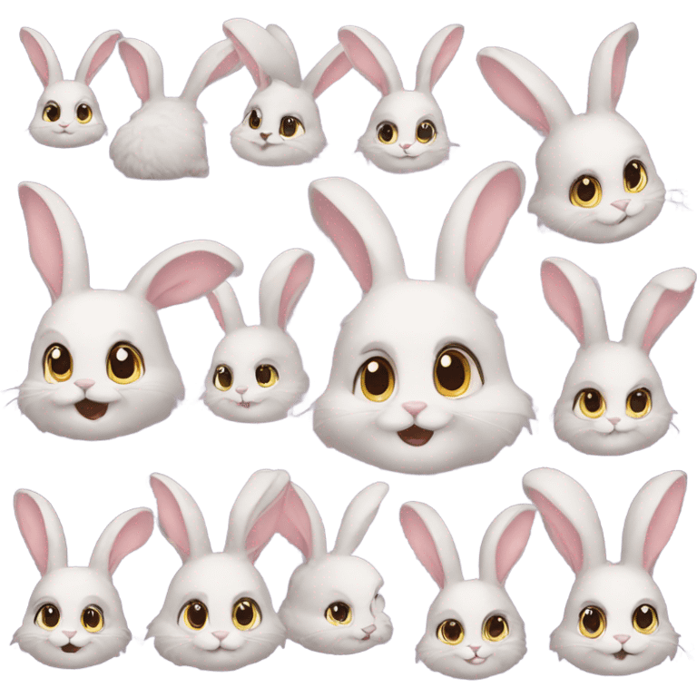 Bunnies!!! emoji