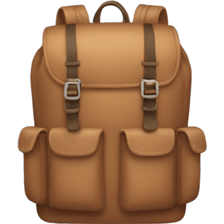 backpack with bow emoji