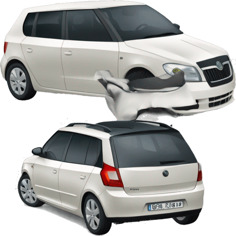 Skoda Fabia 2002 emoji