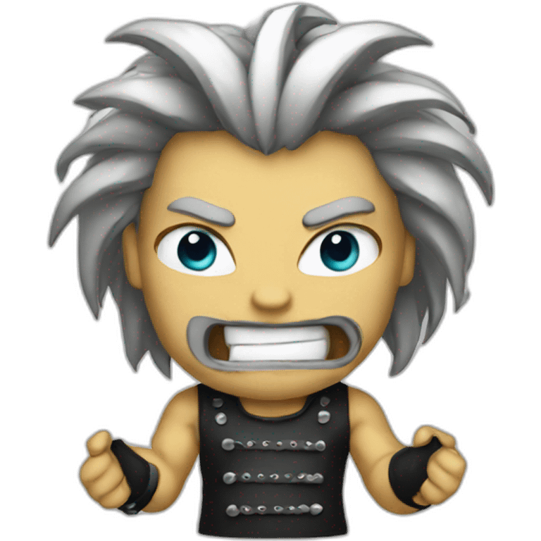 Heavy metal emoji