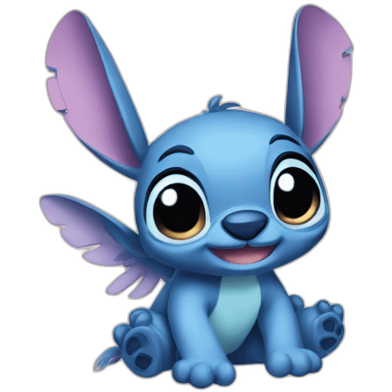 Stitch et angel emoji