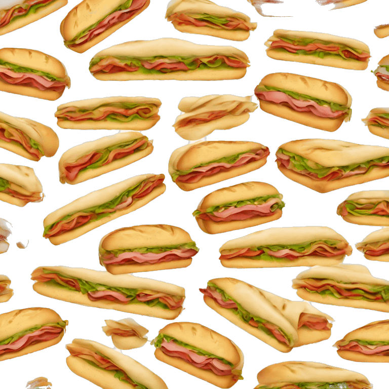 hot Italian sandwich  emoji