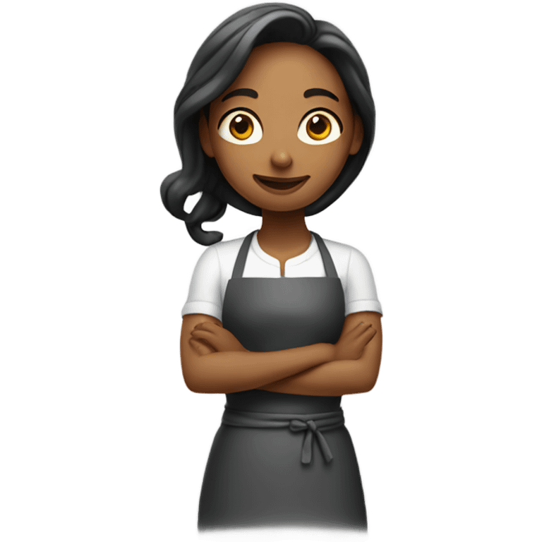 Woman cooking emoji