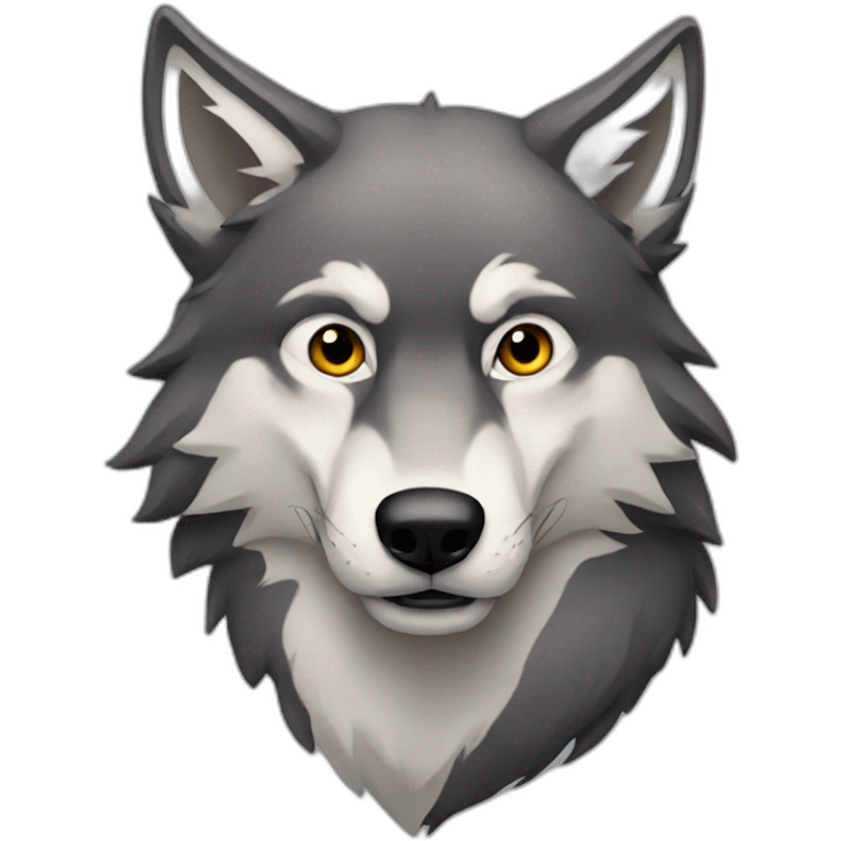 Wolf emoji