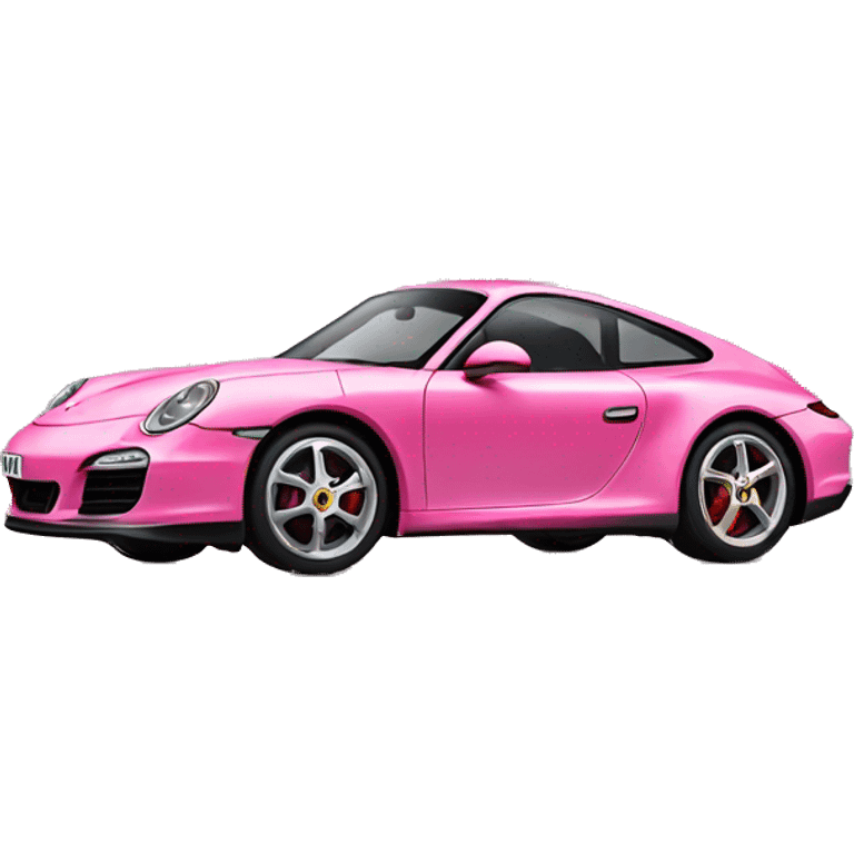 Pink car keys Porsche  emoji