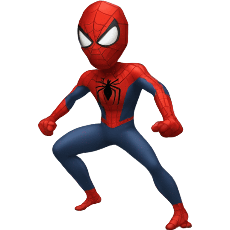 homem aranha dançando emoji