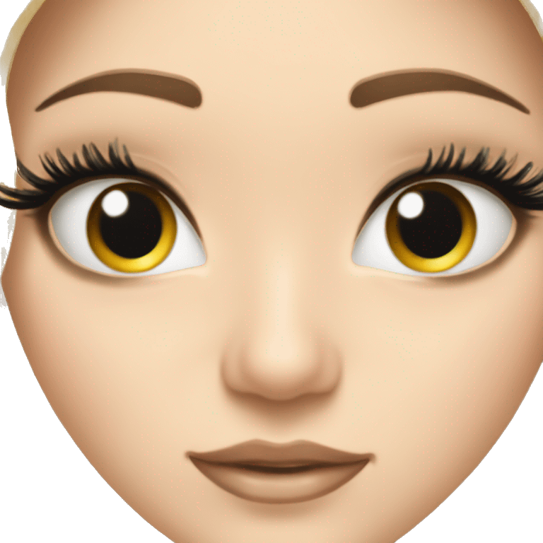 Eyelash extensions emoji