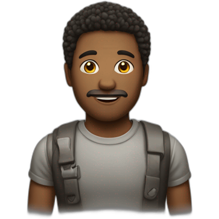 man who lives in his mom's basement emoji