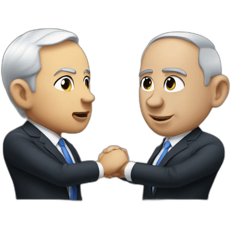 netanyahu vs lgbt emoji