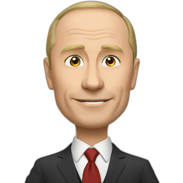 Putin dando beleza emoji