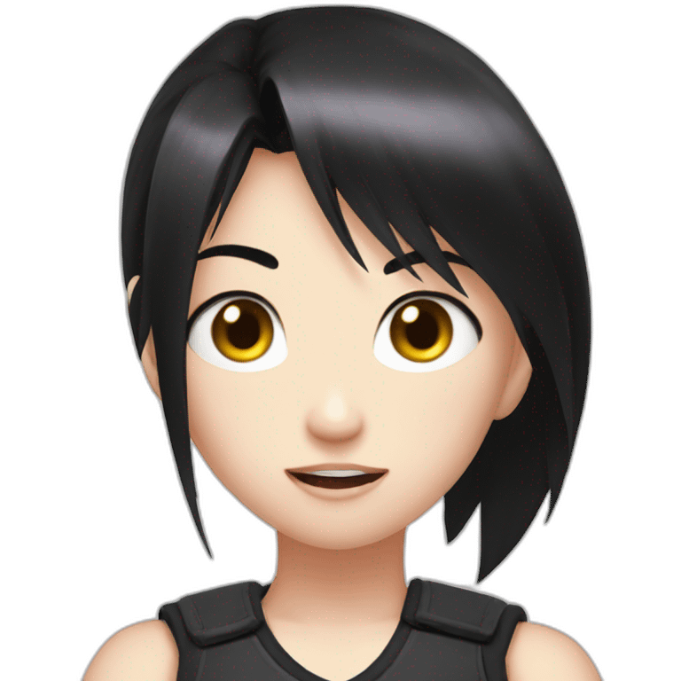 Tifa  blink of an eye emoji