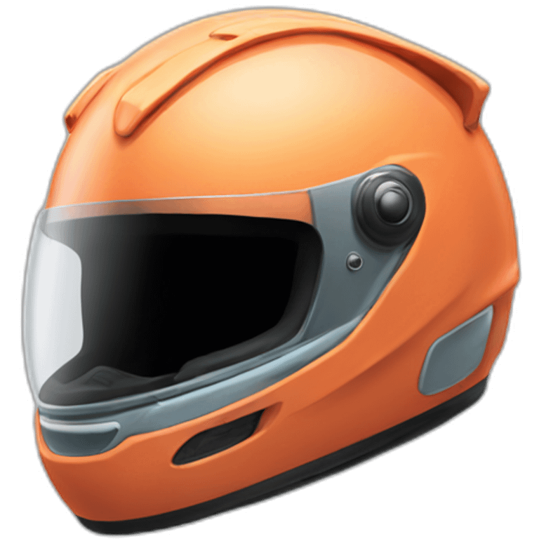 karting helmet emoji