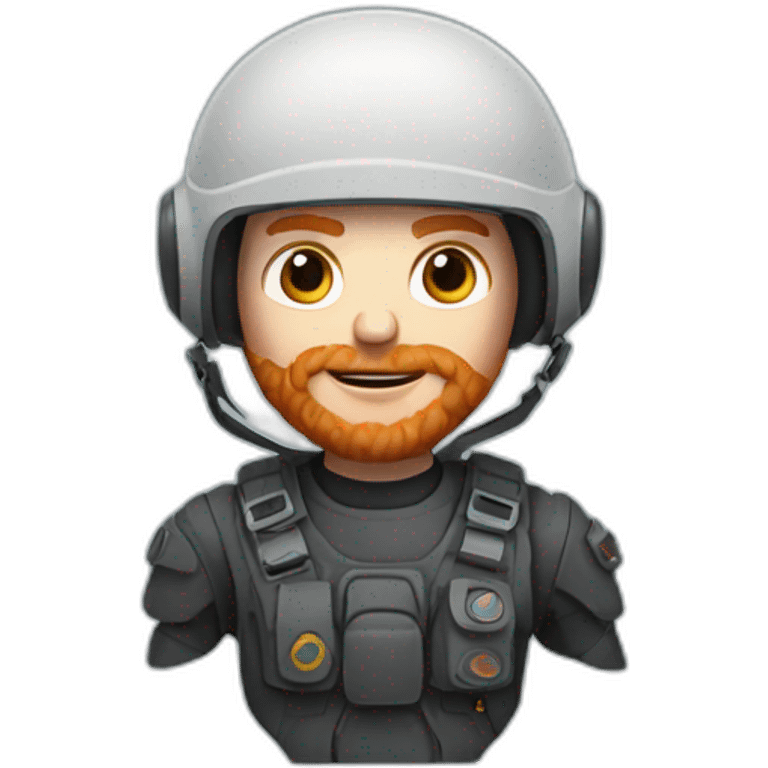 curly ginger drone operative emoji