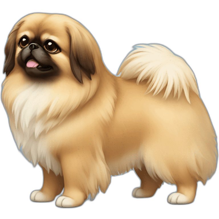 fluffy-pekingese emoji