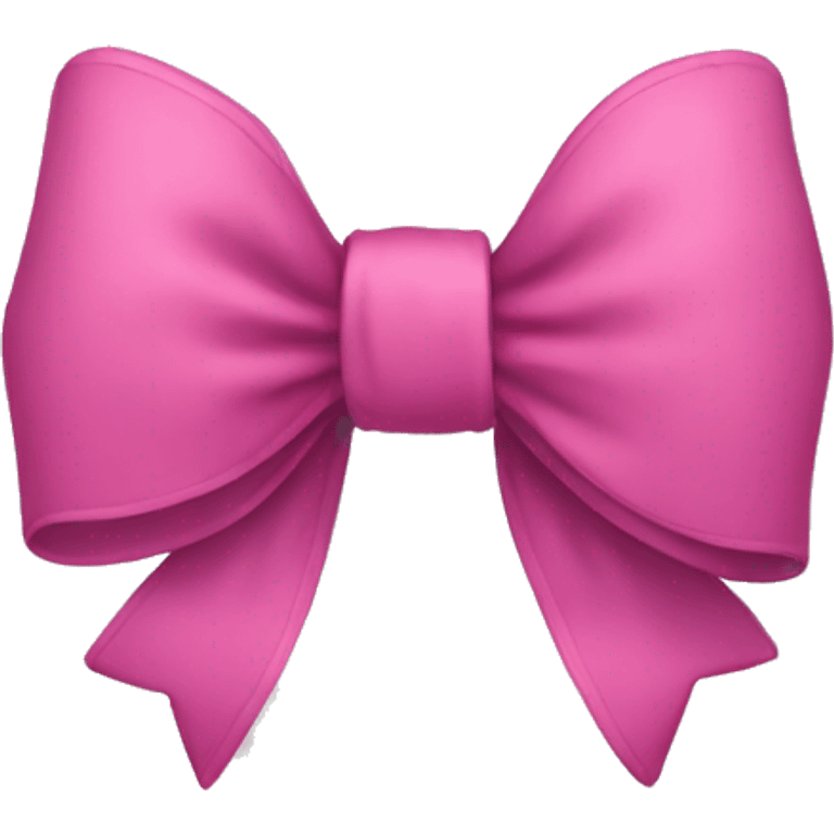 a cute bow  emoji