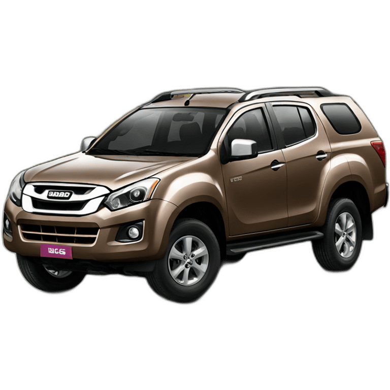 Isuzu MUX Brown emoji