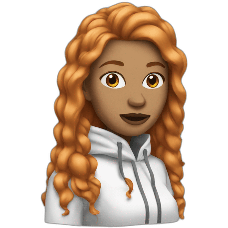 ice spice ginger female rapper emoji