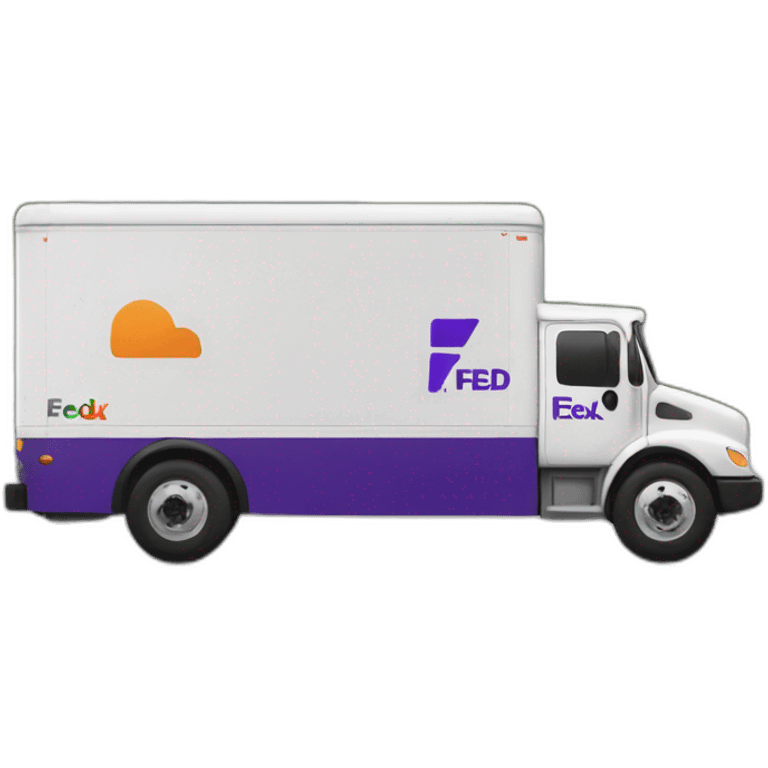 Fedex truck emoji