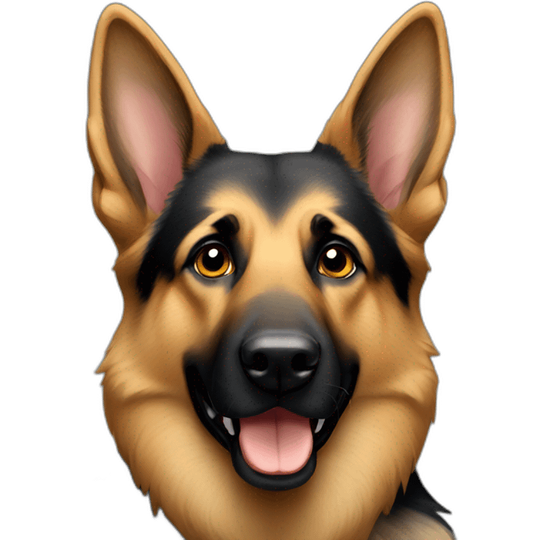 German shepherd emoji