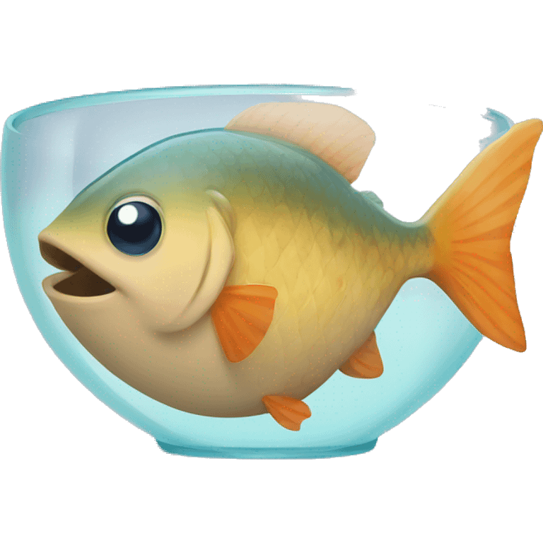 fish in a bowl emoji