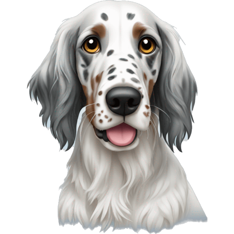 English setter  emoji