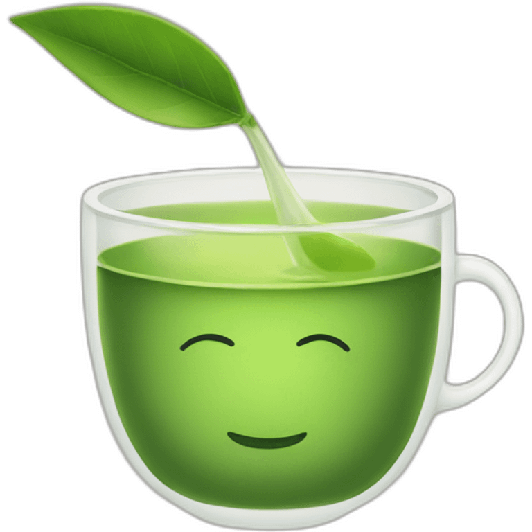 green tea from japan emoji