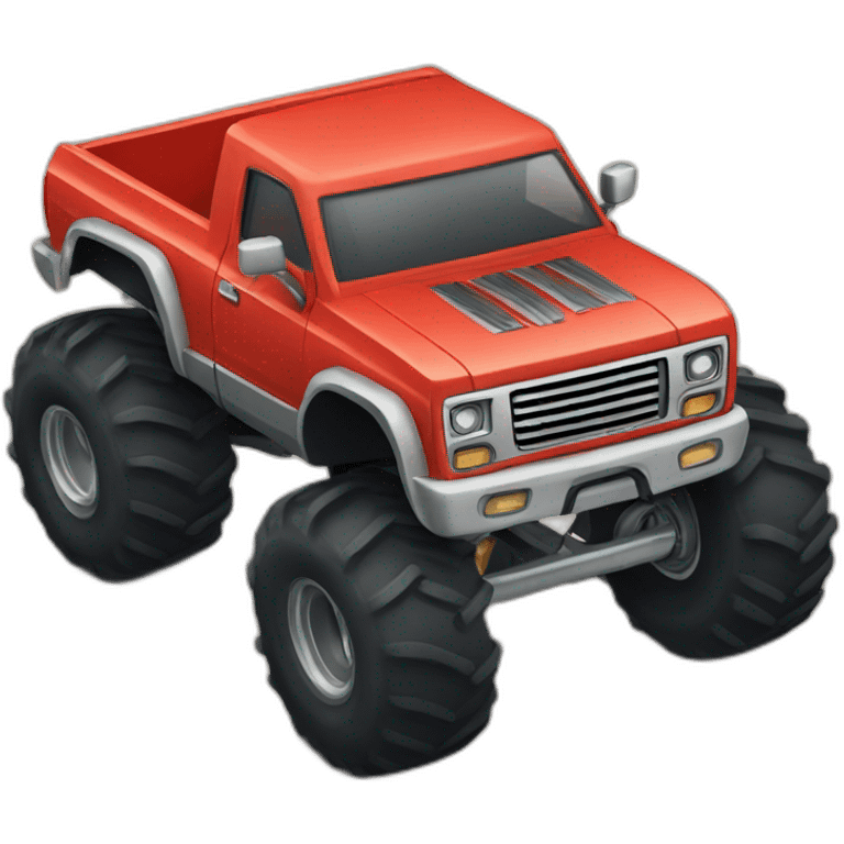 Monster truck emoji