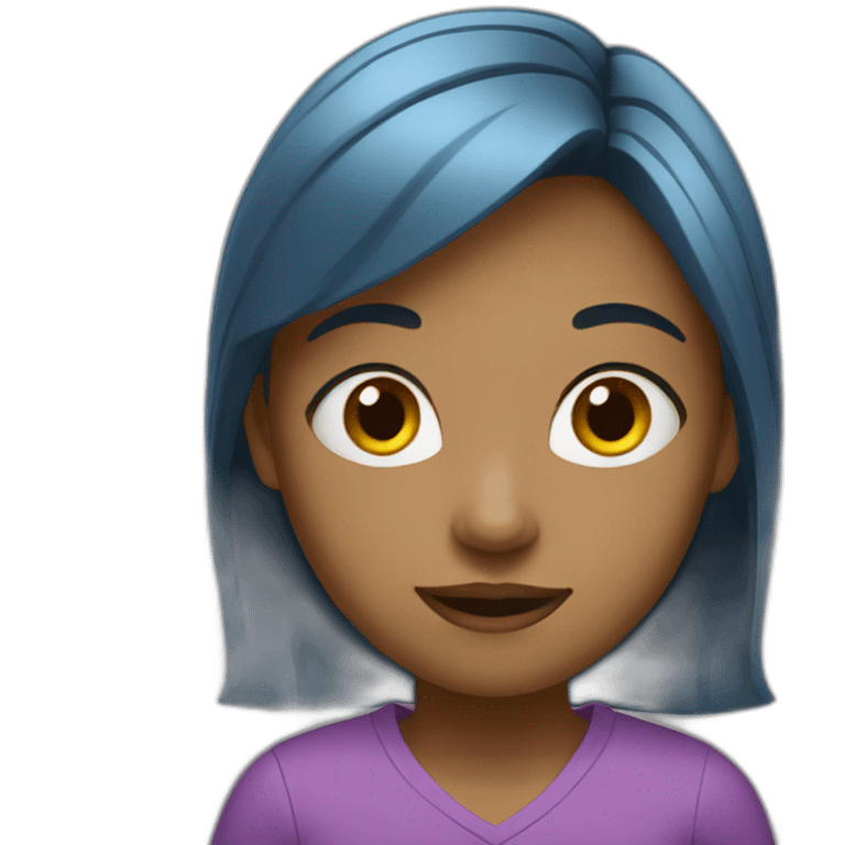 girl-teaching emoji