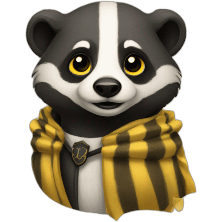 Hufflepuff badger hogwarts emoji