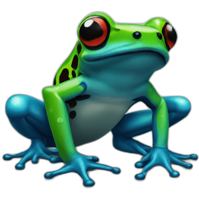 poison dart frog emoji