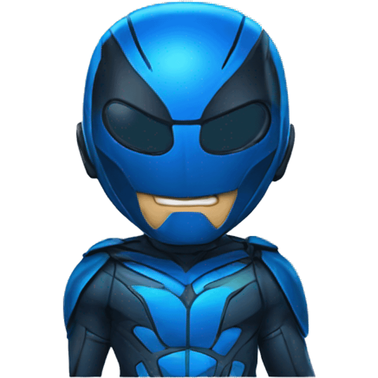 Blue beetle emoji