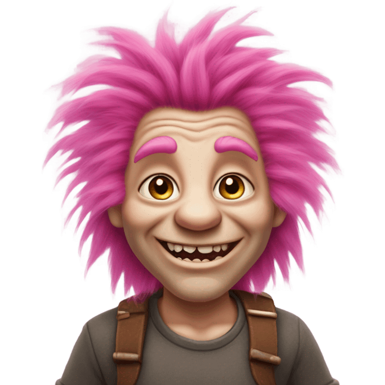 Pink Troll emoji