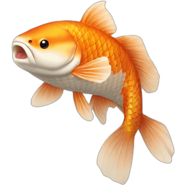 Koi carp emoji