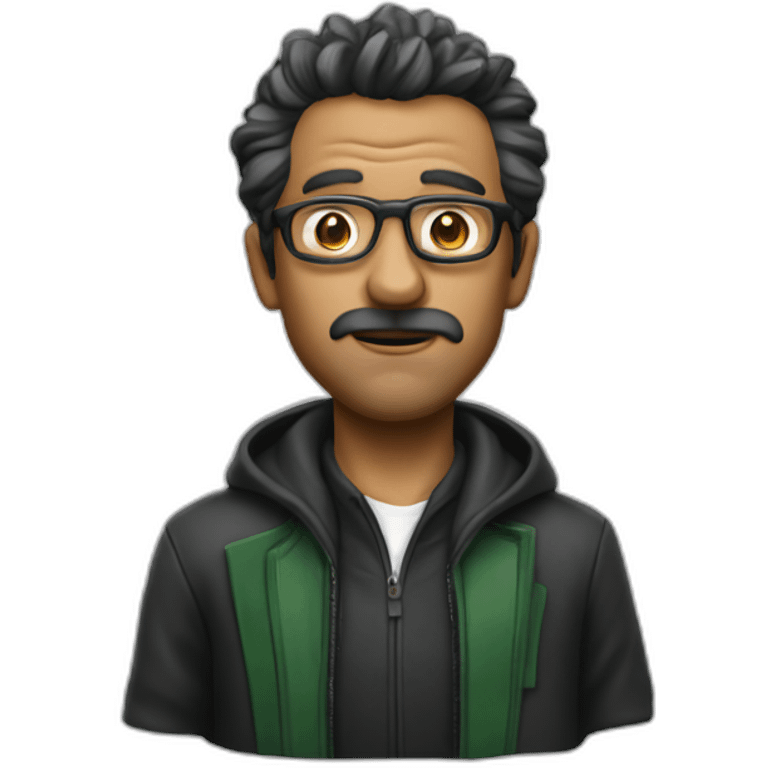 money-heist-professor emoji