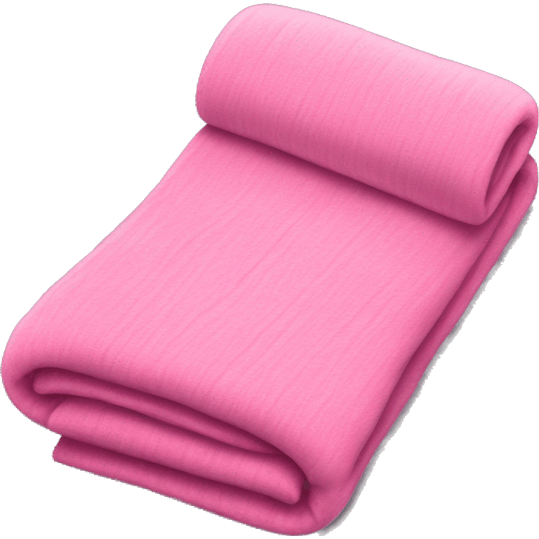 Pink blanket emoji