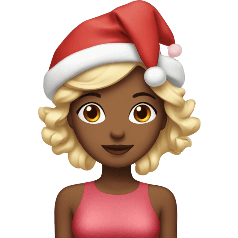 christmas girl🎀 emoji