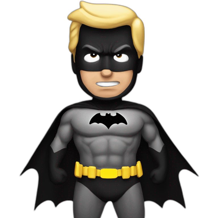 trump batman emoji