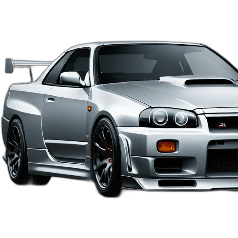 Nissan gtr skyline r34 emoji